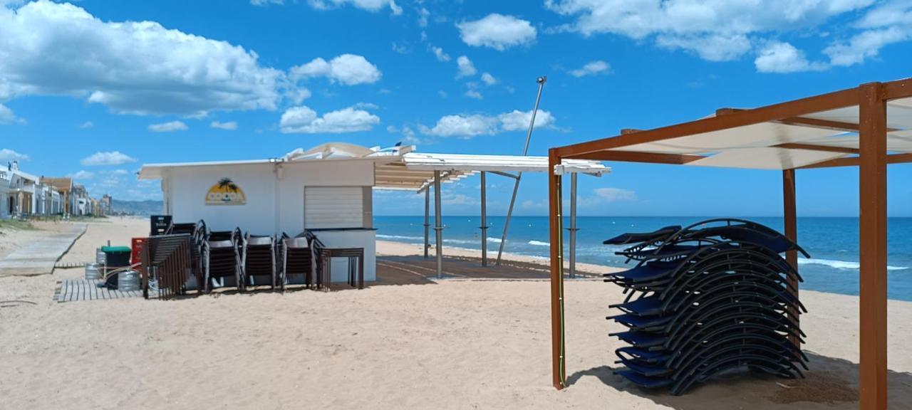 Sunset Room At Front Beach - Habitacion En La Playa Piso Privado Tavernes de Valldigna Eksteriør billede
